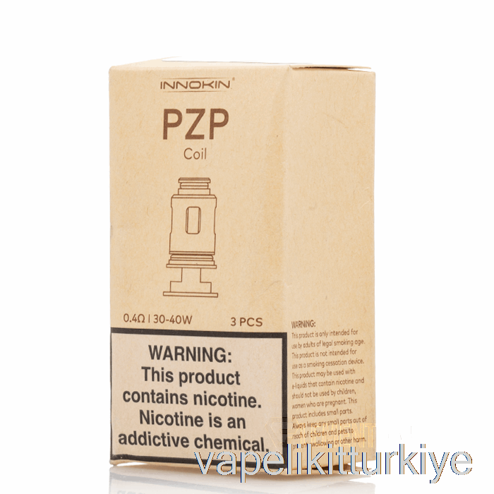 Elektronik Sigara Kalemi Vape Mate Innokin Pzp Yedek Bobinler 0.4ohm Pzp Bobinleri
